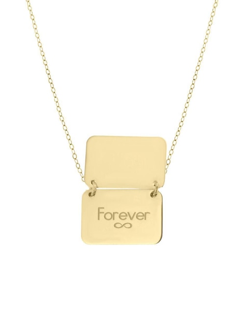 Colgante Y Dije de sobre Fianelli cecelia de oro amarillo 14 K