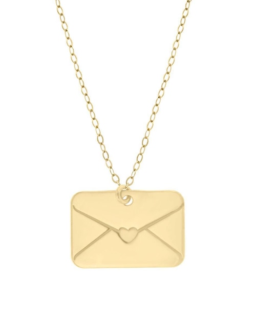 Colgante Y Dije de sobre Fianelli forever de oro amarillo 14 K