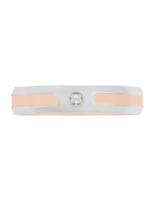 Argolla de oro 14 k Eos diamante 1