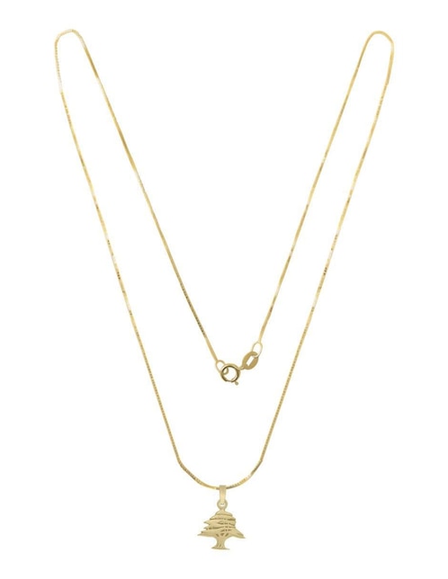 Colgante Y Dije de pino Fianelli arl de oro 14 K