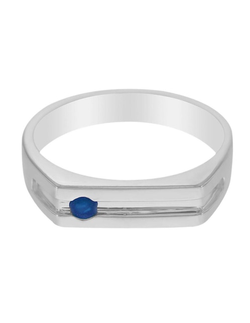 FASCINARE Anillo Fascinare Ithan 14 k de oro zafiro brillante