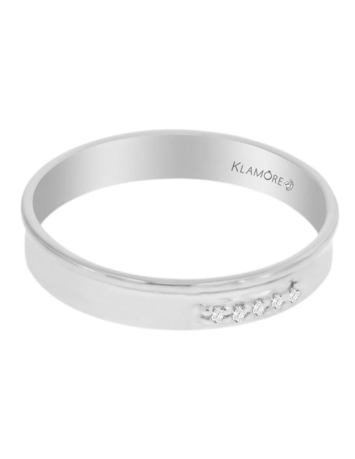 Argolla de oro 14 k Ceres diamante 1
