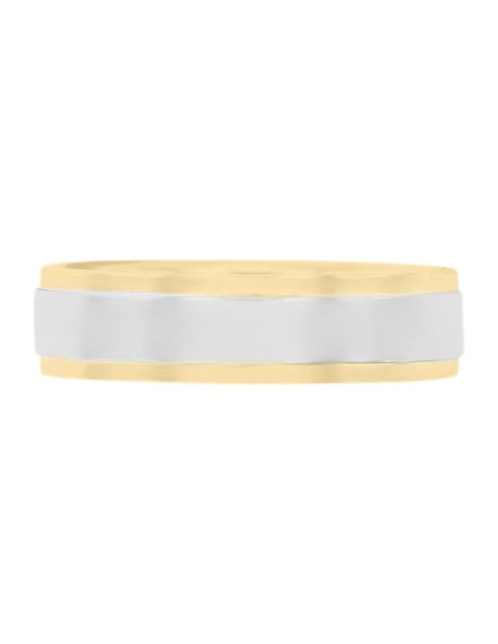 Argolla "de" oro 14 k klamore sin gema