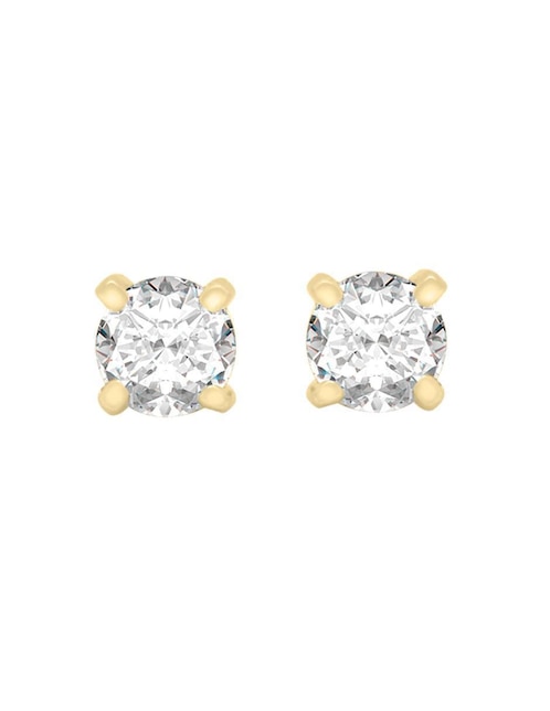 Broqueles "de (si aplica)" redonda sin temática fianelli bell "de" oro brillante 14 k diamante