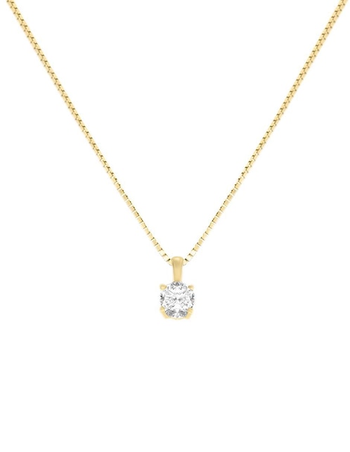 Colgante y dije "de" redonda fianelli marissa sin temática "de" oro 14 k diamante