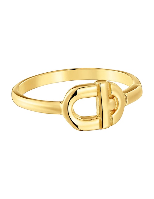 Anillo Tous Manifesto de plata P 925 con acabado baño de oro