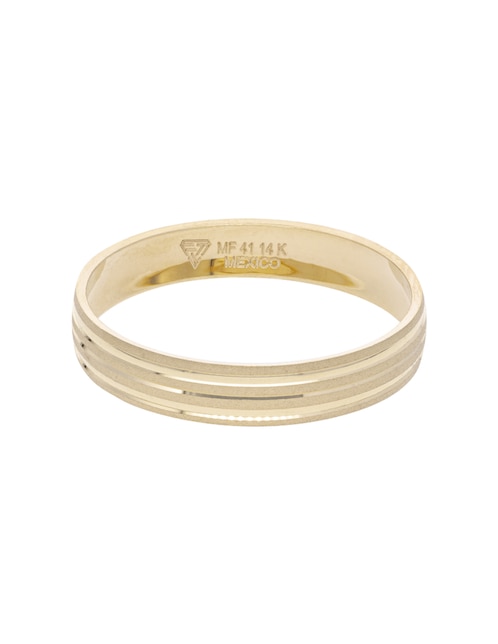 Argolla de oro 14 k 1
