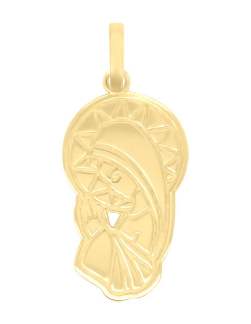Dije de virgen Fianelli de oro amarillo 14 K