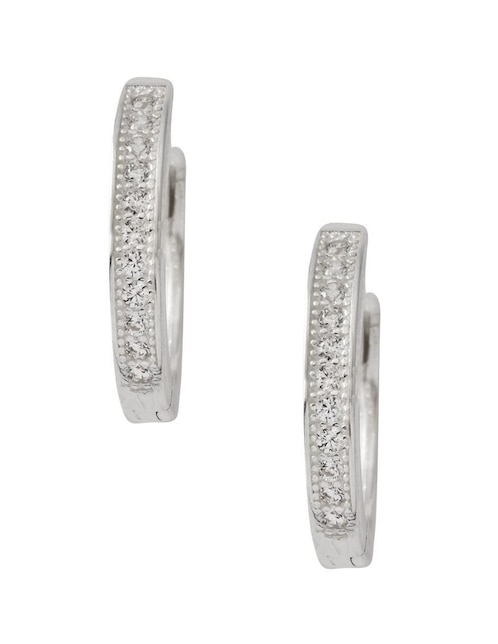 Huggies Unlimited by Ob de plata pulida P 925 zirconia