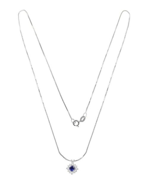 Colgante Y Dije de estrella Fascinare moni de oro blanco 14 K