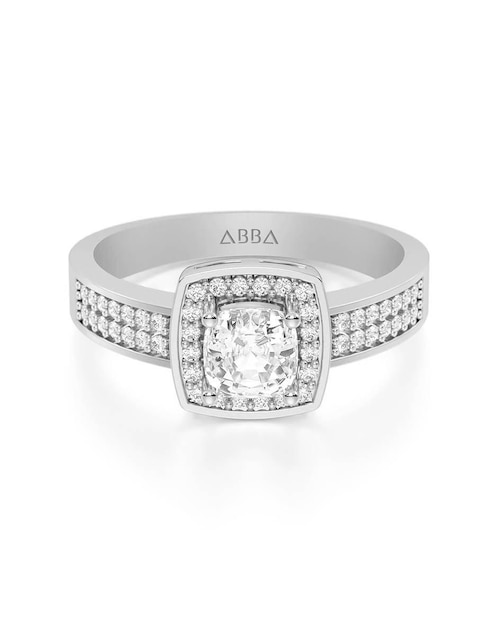 Anillo de compromiso de oro 10 k 1