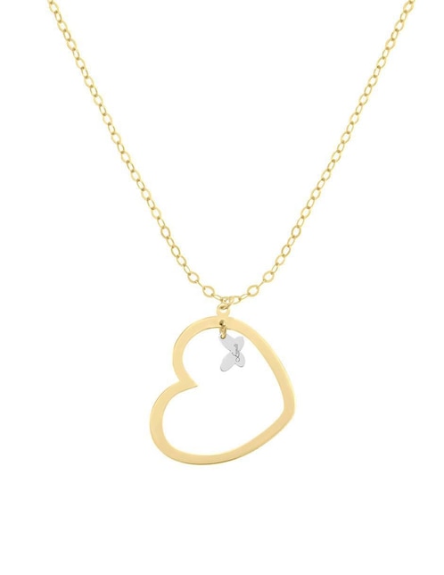 Colgante Y Dije de corazón Fianelli giselle de oro 14 K