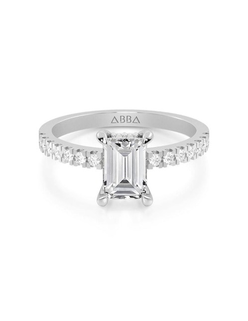 Anillo de compromiso de oro 10 k 1