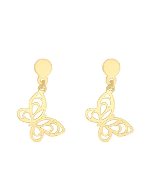 Aretes de mariposa Fianelli Argemis de oro con acabado brillante