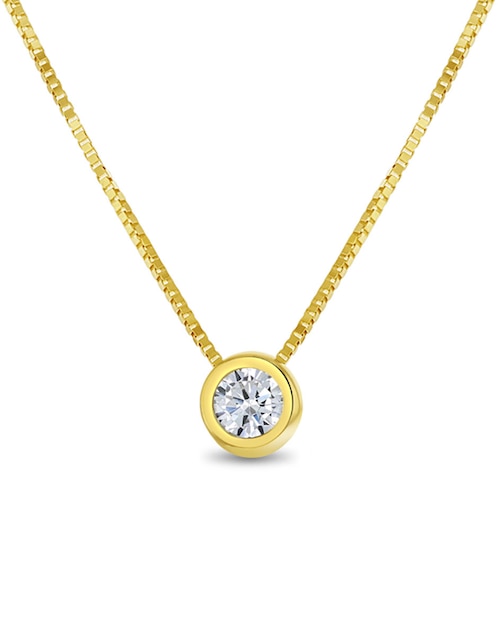 Collar de oro amarillo 14 K 1