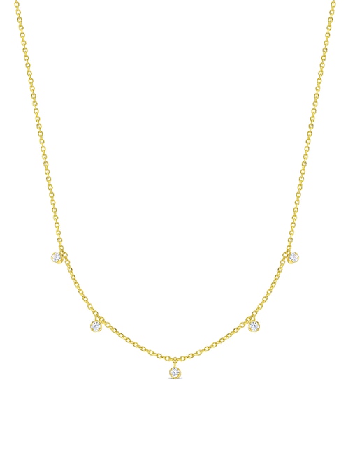 Collar de oro amarillo 14 K 1