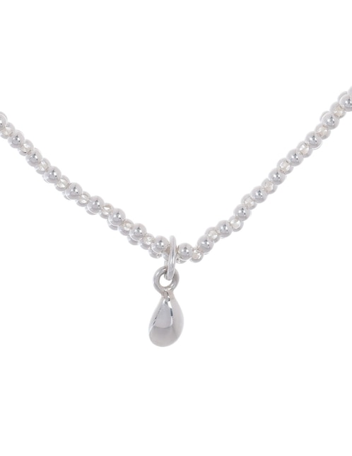 Gargantilla de gota de plata P 925 1