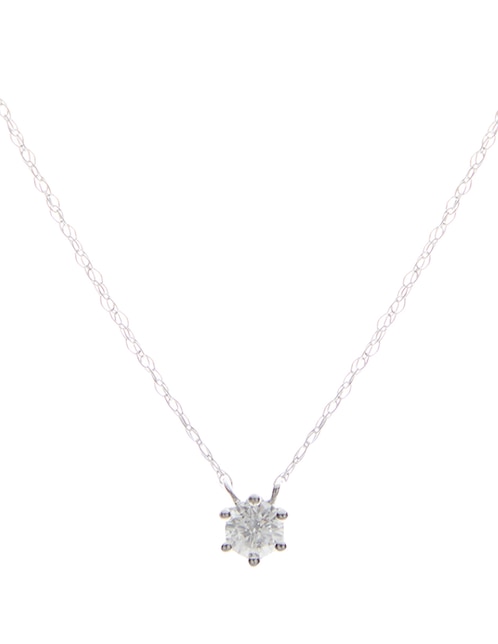Collar de oro blanco 14 K 1