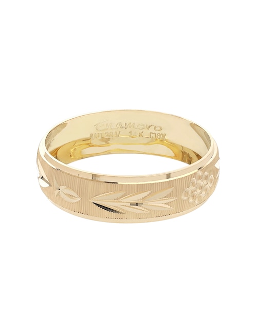 Argolla de oro 14 k 1