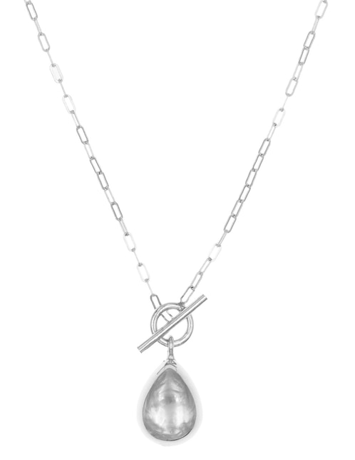 Collar de gota Silvex Spa de plata P 925