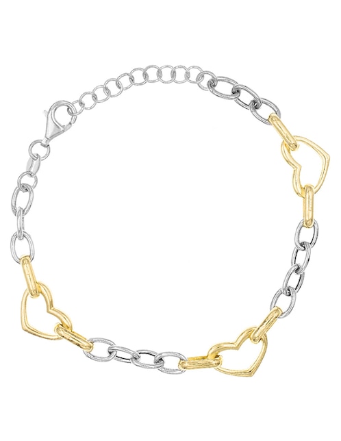 Pulsera de plata P 925 con acabado brillante 1