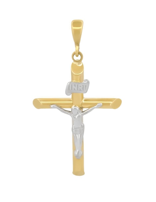 Dije de cruz Casa Del Anillo cristo de oro 10 K