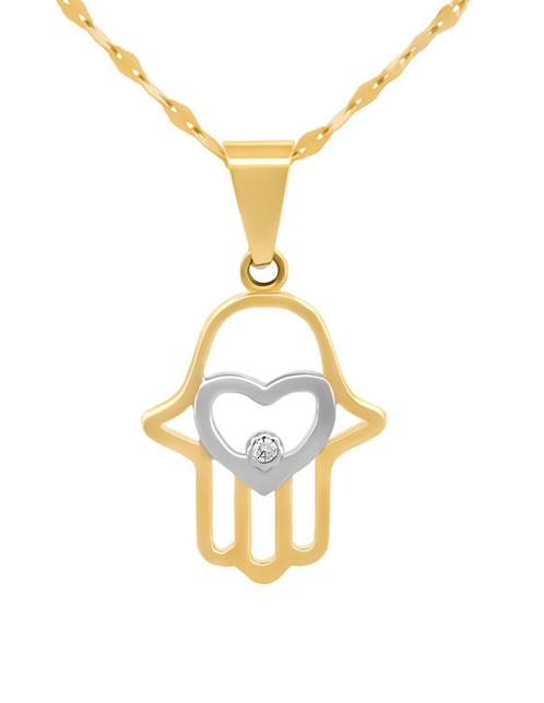 Collar de mano de fátima Casa Del Anillo de oro 10 K