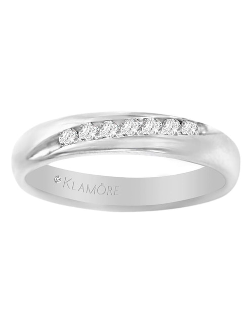 Argolla de oro 14 k Inna diamante 1