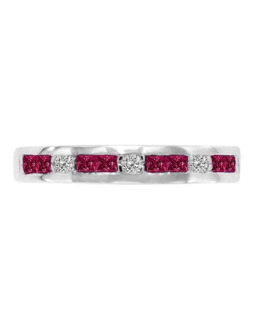 Churumbela de oro 14 k Fascinare Mare rubí y diamante