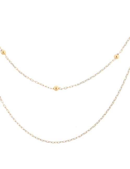 Collar Lusso Necklace de oro 14 K