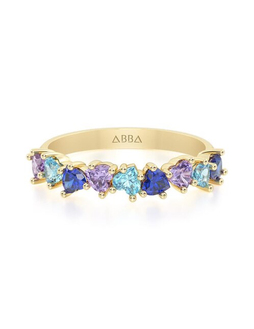 Churumbela "de" oro 14 k abba joyas sin familia zirconia
