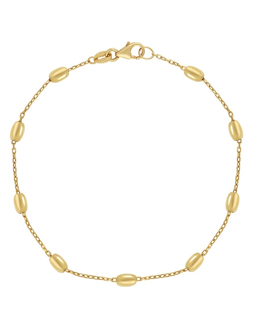 Pulsera Bony Levy de oro 14 k con acabado lustre