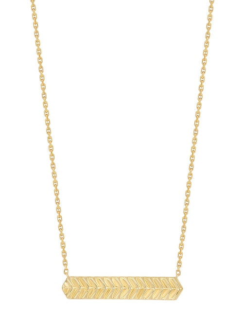 Collar de oro 14 K 1