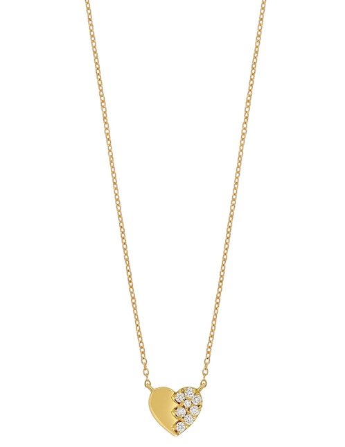 Collar de corazón Bony Levy Icon de oro 18 K