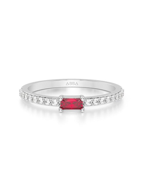 Anillo de compromiso de oro 14 k 1