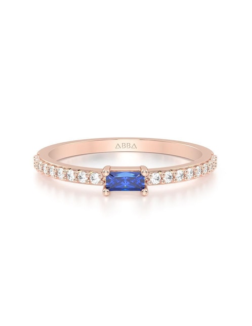 Anillo de compromiso de oro 10 k 1