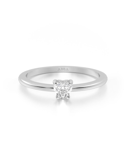 Anillo de compromiso de oro 14 k 1