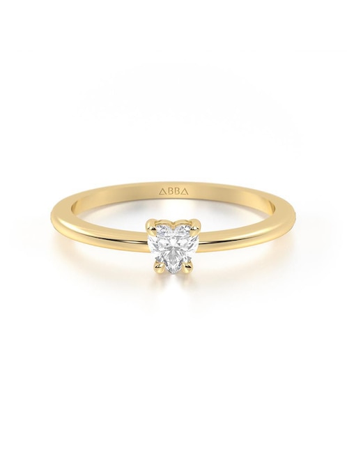 Anillo "de (si aplica)" ninguna abba joyas sin familia sin temática 10 k "de" oro zirconia