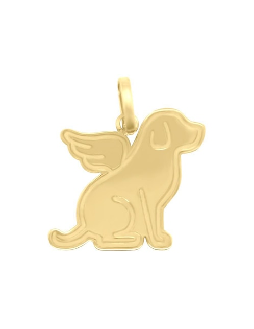 Dije de perro Fianelli amigo fiel de oro amarillo 14 K
