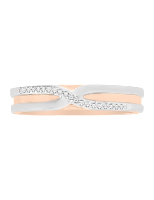 Argolla de oro 14 k Alexandre diamante 1