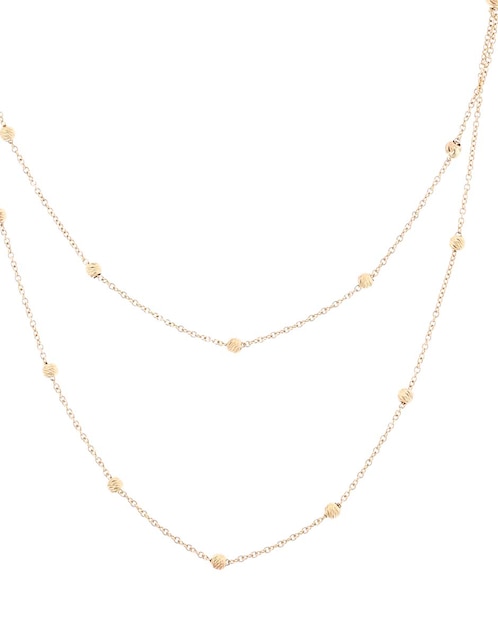 Collar Necklace de oro 14 K 1