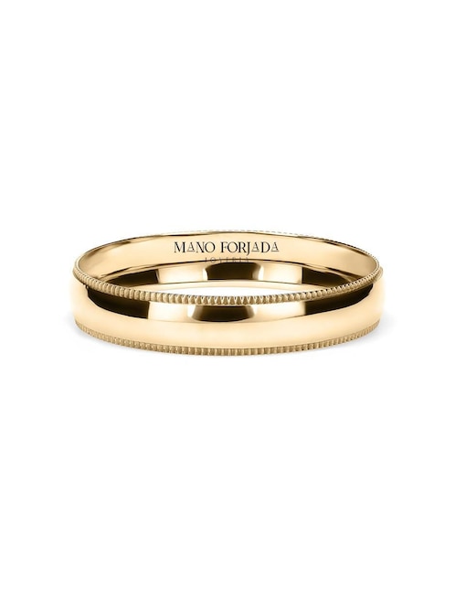 MANO FORJADA Argolla de oro 10 k Mano Forjada