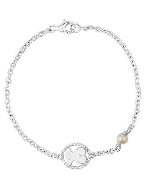 Pulsera TOUS de plata P 925 Camee con acabado brillante