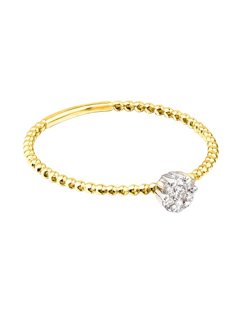 Anillo Tous Les Classiques 18 k de oro diamante brillante