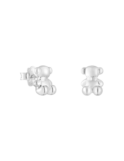 Broqueles de oso Tous Bold Bear de plata P 925 con acabado brillante