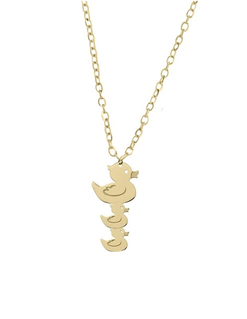 Colgante Y Dije de pato Fianelli ohana de oro amarillo 14 K