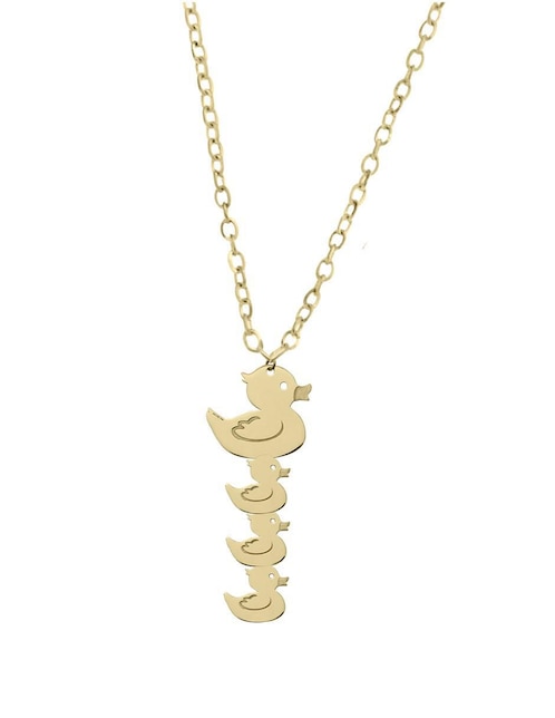 Colgante Y Dije de pato Fianelli ohana de oro amarillo 14 K
