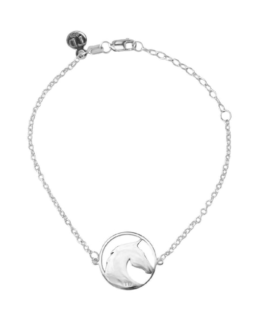 Pulsera Teresa Díaz Joyería Mexicana de plata p 925 Elegancia Equina