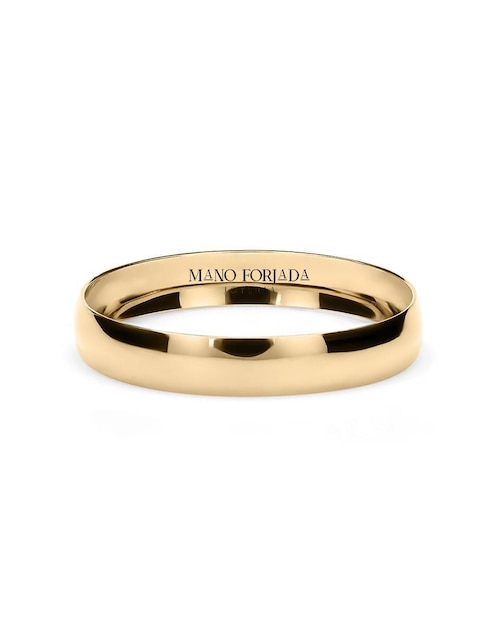 Argolla de oro 14 k Mano Forjada