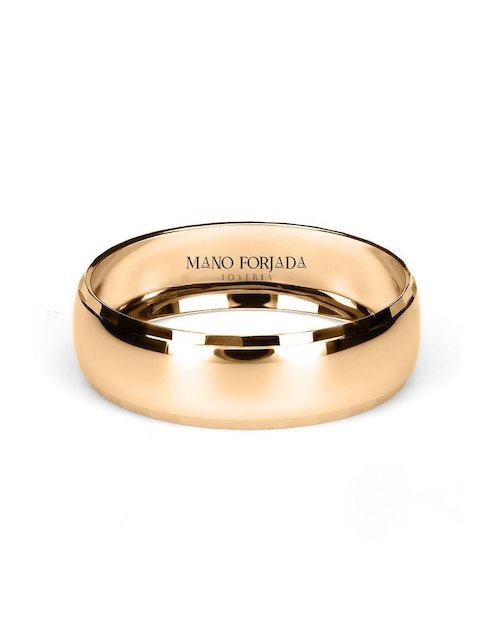 Argolla de oro 14 k Mano Forjada